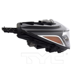 LED Chrome Headlight for 22-24 Acura MDX (w/o Logo,Chrome) Right Passenger Side