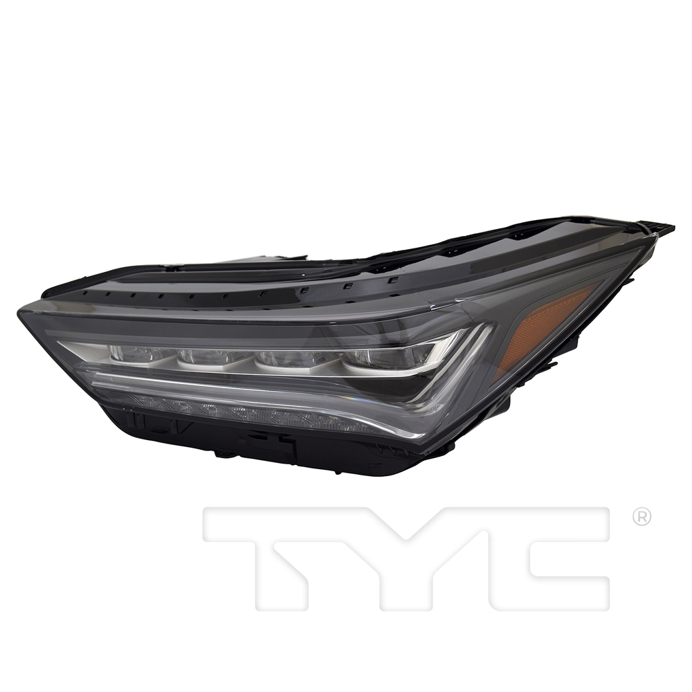 LED Black Headlight Assembly LH Driver Side for 2022-2025 Acura MDX w/o Logo