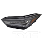 LED Black Headlight Assembly LH Driver Side for 2022-2025 Acura MDX w/o Logo