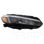 LED Chrome Headlight for 22-25 Honda Cvic LX/EX  (Chrome) Right Passenger Side