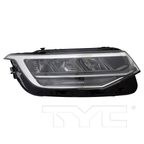 LED Reflector Headlight for 22-24 Volkswagen Tiguan S/SE Right Passenger Side