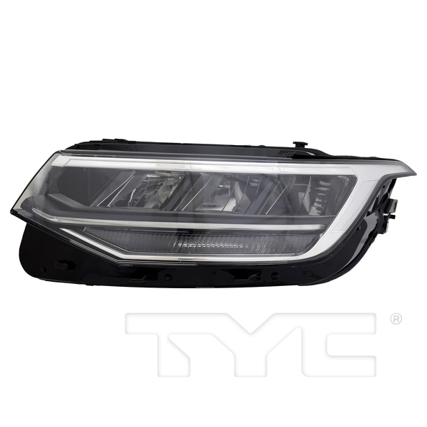 LED Reflector Headlight for 22-24 Volkswagen Tiguan S/SE Left Driver Side
