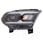 LED w/Bulb Black Headlight for 21-24 Dodge Durango (w/o Logo) Right Side
