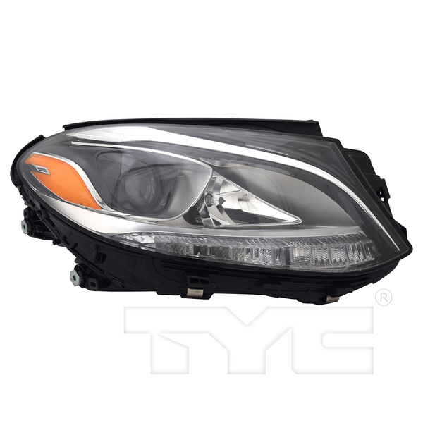 Halogen Headlight for 16-19 Mercedes GLE-Class (w/o Logo) Right Passenger Side