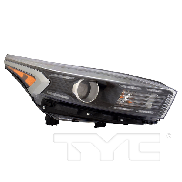 Halogen Headlight Front Lamp for 22-24 Kia Forte w/LED DRL Right Passenger Side
