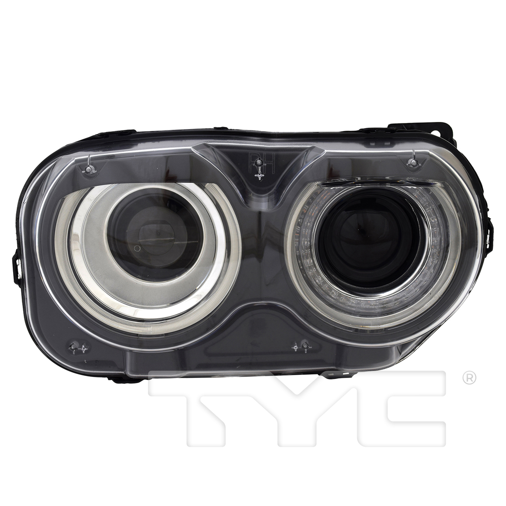 HID Front Headlight for 15-23 Dodge Challenger (w/o Air Ducts) Right Passenger