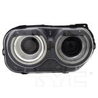 HID Front Headlight for 15-23 Dodge Challenger (w/o Air Ducts) Right Passenger