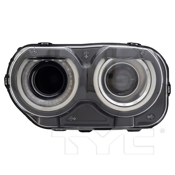 HID Front Headlight for 15-23 Dodge Challenger (w/Air Ducts) Left Driver Side