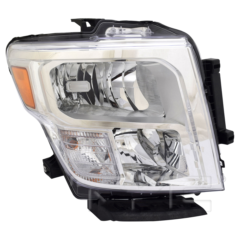 Halogen Headlight Assembly RH Passenger Side for 2020-2024 Nissan Titan w/o Logo