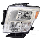 Halogen Headlight Assembly LH Driver Side for 2020-2024 Nissan Titan NI2502280