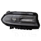 HID Headlight Front Lamp for 15-18 Dodge Charger (w/o Logo) Right Passenger Side