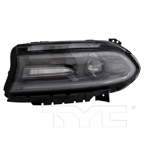 HID Headlight Assembly LH Driver Side for 2015-2018 Dodge Charger w/o Logo