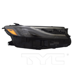LED Headlight Front Lamp Black for 25 Toyota Camry XSE Right Passenger Side