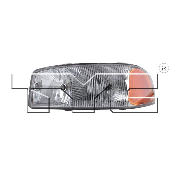 Headlight Front Lamp for 99-06 GMC Sierra/00-06 GMC Yukon/XL Left Driver