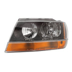 Headlight Lamp for 99-04 Jeep Grand Cherokee Laredo/Amber Lens Left Driver