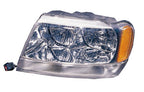 Headlight Front Lamp for 99-04 Jeep Grand Cherokee (Limited) Left Driver