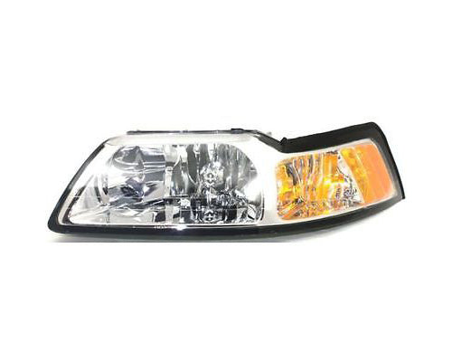 Headlight Front Lamp for 99-00 Ford Mustang Left Driver