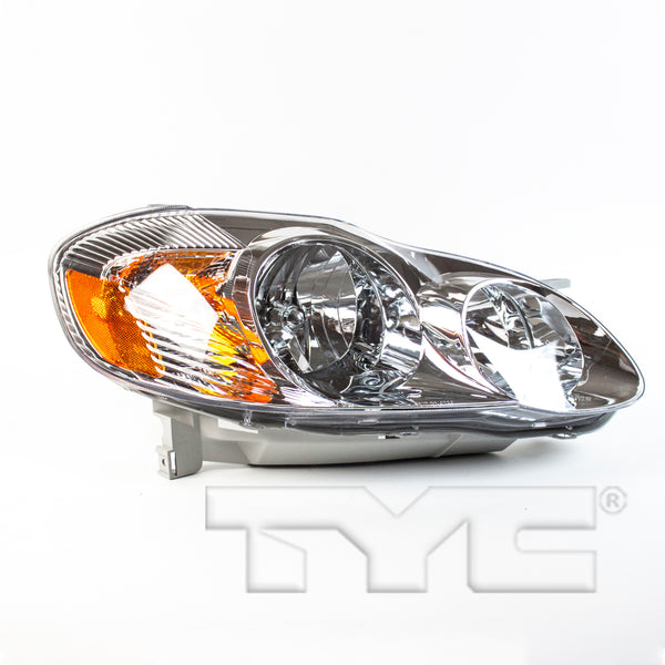 Headlight Front Lamp for 03-04 Toyota Corolla (CE/LE) Right Passenger CAPA