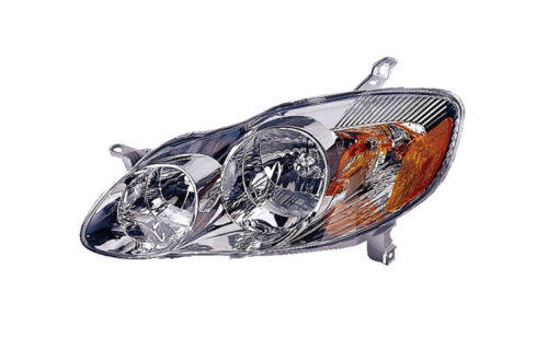 Headlight Front Lamp for 03-04 Toyota Corolla (CE/LE) Left Driver