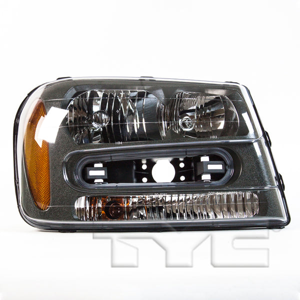 Headlight Lamp for 02-09 Chevy Trailblazer SS/02-07 LS Right Passenger CAPA