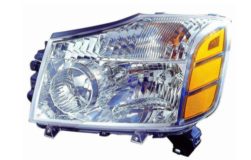 Headlight Lamp for 04-07 Nissan Titan/Pathfinder/Armada Driver CAPA