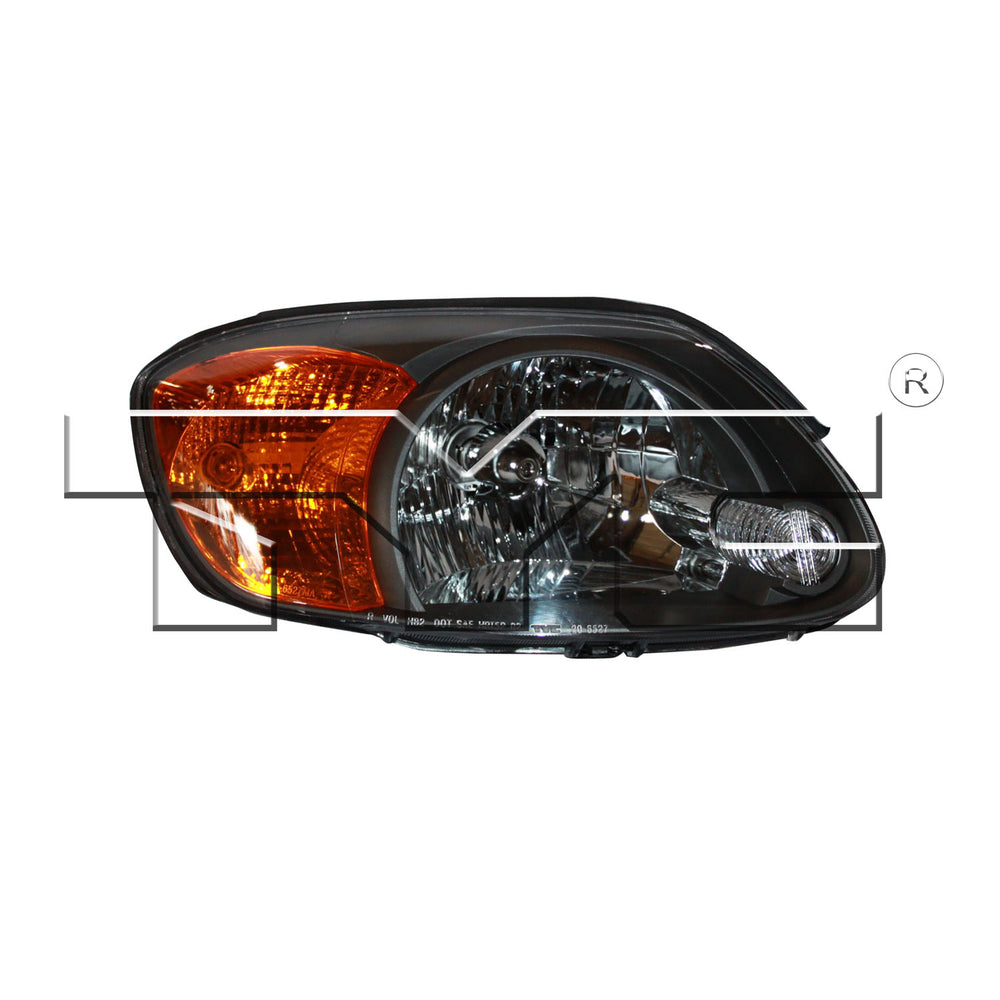 Headlight Front Lamp for 03-06 Hyundai Accent Right Passenger