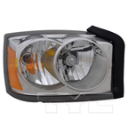 Headlight Front Lamp for 06-07 Dodge Dakota (Non-Black) Right Passenger Side