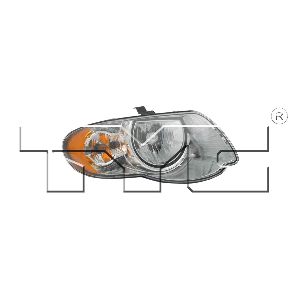 Headlight Lamp for 05-07 Chrysler Town & Country (w/119 WheelBase) Right
