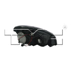 Halogen Headlight Front Lamp for 05-06 Nissan Altima (Non-SE-R) Left Driver