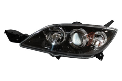 Halogen Headlight for 04-09 Mazda Mazda-3 (Hatchback w/o Turbo) Left Driver