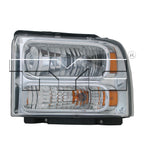 Headlight Front Lamp for 05-07 Ford F Series Stadanrd Duty Right Passenger Side