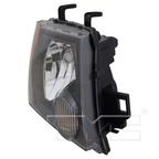 Halogen Headlight Front Lamp (Black) Right Passenger for 09-15 Nissan Xterra