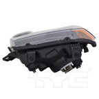 Halogen Headlight Front Lamp (Black) Right Passenger for 09-15 Nissan Xterra