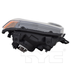 Halogen Headlight Front Lamp (Black) Left Driver for 09-15 Nissan Xterra