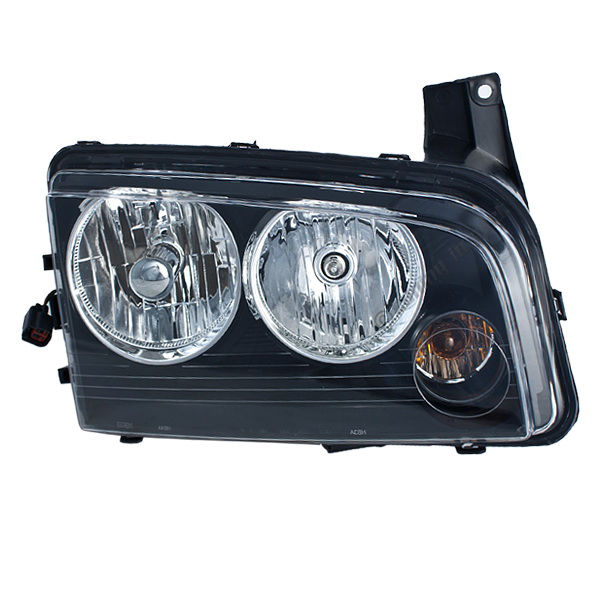 Halogen Headlight Front Lamp for 07-10 Dodge Charger  Right Passenger