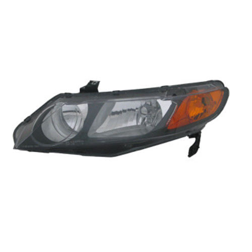 Headlight Front Lamp for 06-08 Honda Civic Sedan Right Passenger