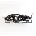 Headlight Lamp for 06-11 Honda Civic Hybrid/09-11 Sedan Right Passenger CAPA