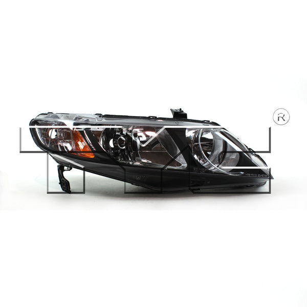 Headlight Front Lamp for 06-11 Honda Civic Hybrid/09-11 Sedan Right Passenger