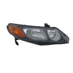 Headlight Front Lamp for 06-08 Honda Civic Sedan Left Driver