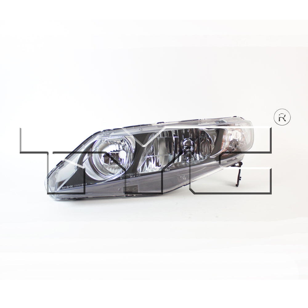 Headlight Lamp for 06-11 Honda Civic Hybrid/09-11 Sedan Left Driver CAPA