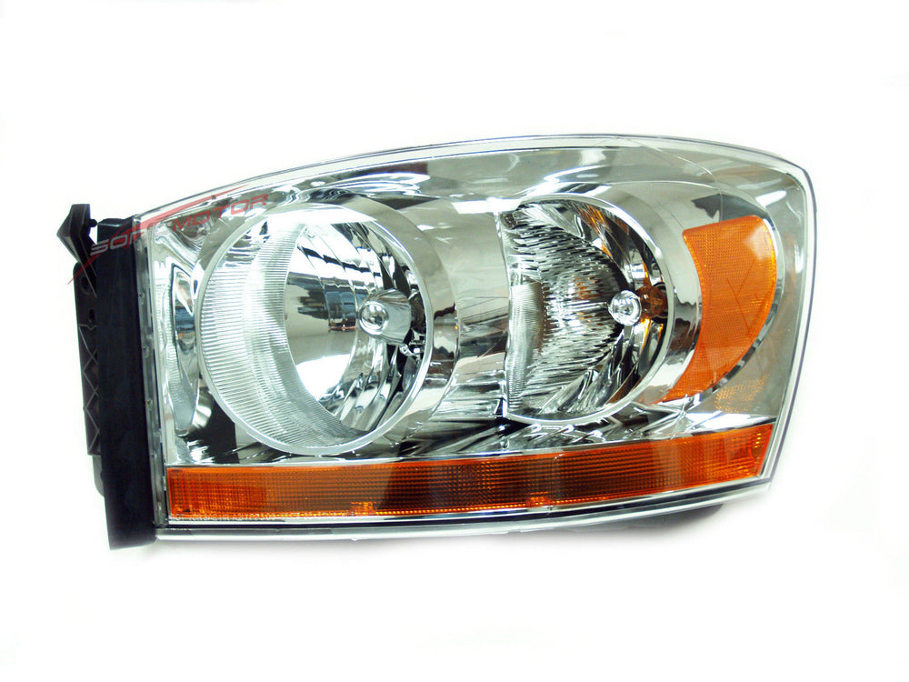 Headlight Lamp for 06-06 Dodge Ram Pickup (w/o Black Bezel) Left Driver
