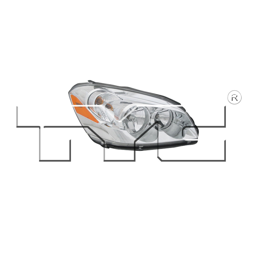Headlight Front Lamp for 06-08 Buick Lucerne (CX) Right Passenger