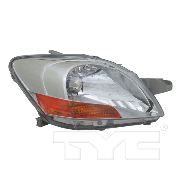 Headlight Front Lamp for 07-11 Toyota Yaris Sedan (Non-Sport) Right Passenger