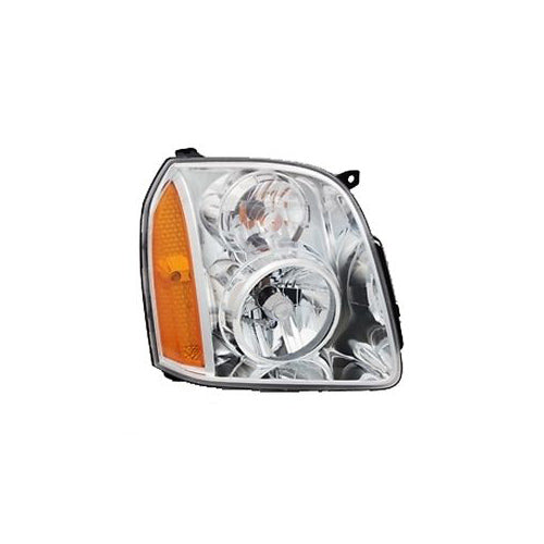 Headlight Front Lamp for 07-14 GMC Yukon/XL Non-Denali w/o Logo Right Passenger
