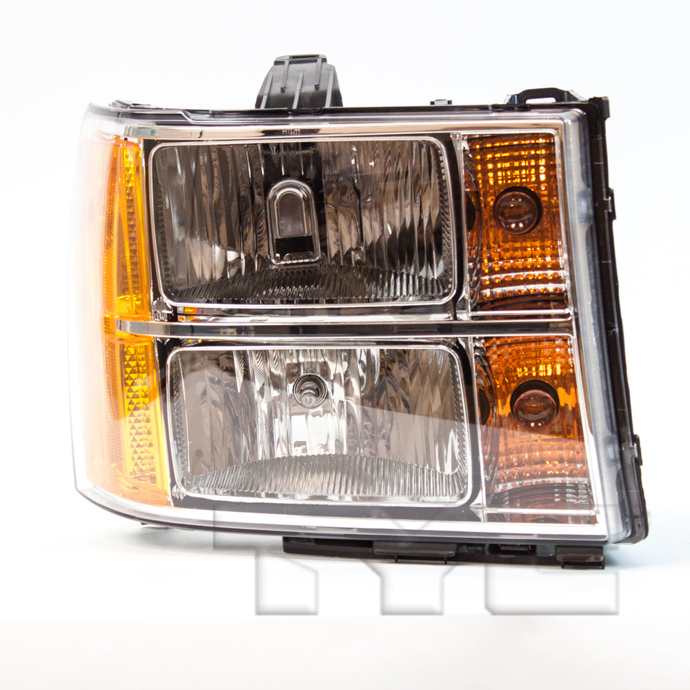Headlight Front Lamp for 07-13 GMC Sierra Right Passenger CAPA