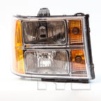 Headlight Front Lamp for 07-13 GMC Sierra Right Passenger CAPA