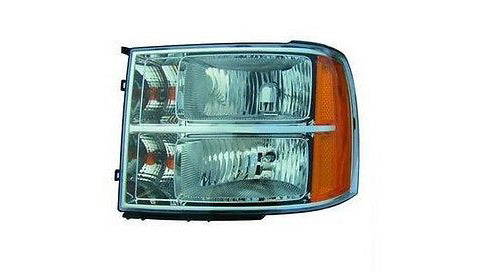 Headlight Front Lamp for 07-13 GMC Sierra Left Driver
