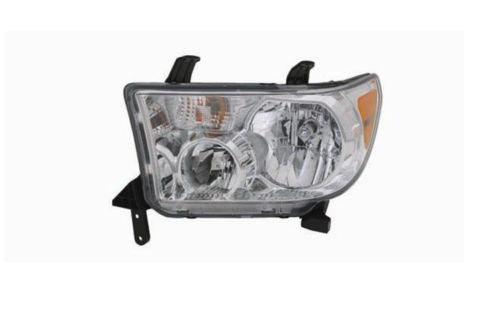 Headlight Lamp for 07-13 Toyota Tundra w/o Level/08-17 Sequoia Left Driver