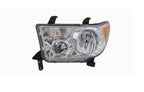 Headlight Lamp for 07-13 Toyota Tundra w/o Level/08-17 Sequoia Left Driver