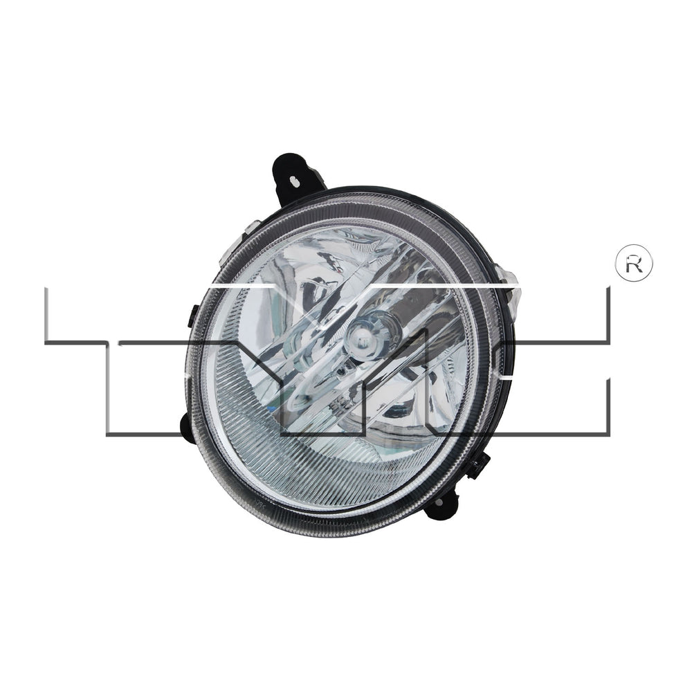 Headlight for 07-10 Jeep Compass/07-14 Patriot (w/o Leveling) Right Passenger